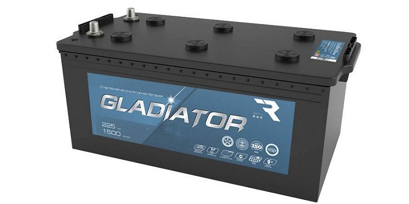 Аккумулятор GLADIATOR EFB  6CT - 225L (3)