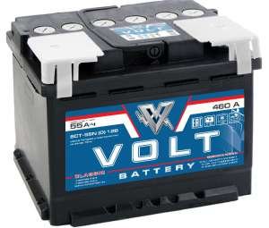 Автомобильный аккумулятор Volt classic 55 a/h 6СТ-55NR 55 Ач
