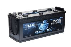 Автомобильный аккумулятор  BLACK ICE 6ст-132 (4) Ач  прям.