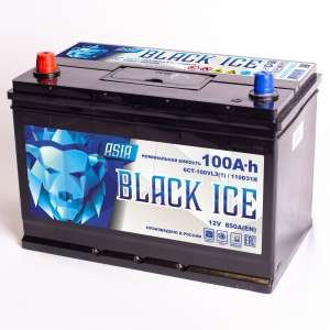 Автомобильный аккумулятор BLACK ICE Pro 110D31R (АКТЕХ) 100Ah