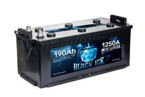 Автомобильный аккумулятор  BLACK ICE 6ст-190 (4) Ач  прям.