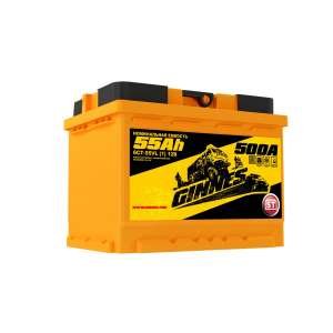 Аккумулятор GINNES YELLOW  55 Ач (A/h) (1) пр.