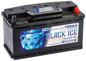Автомобильный аккумулятор BLACK ICE Pro 6СТ-100.0 VL (АКТЕХ)