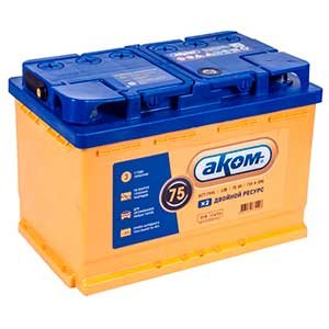 АКОМ EFB 75А/ч прямая