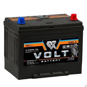 Автомобильный аккумулятор Volt  PROFESSIONAL 6ст-75VL 85D26L 75 Ач