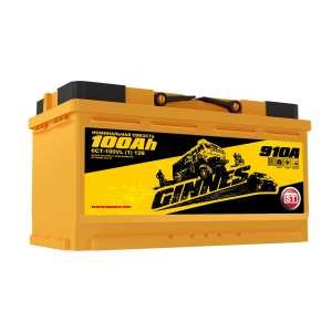Аккумулятор GINNES YELLOW 100 Ач (A/h) (1) пр.