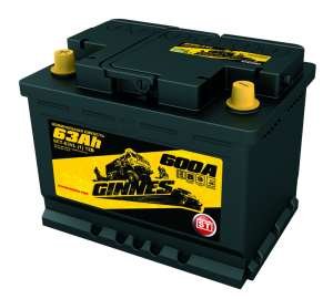 Аккумулятор GINNES st_63 Ач (A/h) (1) прям.