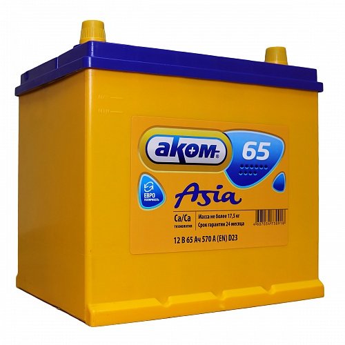 AKOM 65А/ч о/п Азия D23