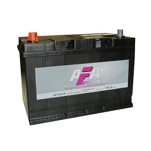 Аккумулятор автомобильный AFA AF-D31R 12В 91Ач 740А