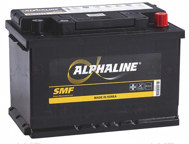 Аккумулятор автомобильный  ALPHALINE ST 74.0 L3 (57412) 12В 74Ач 680А