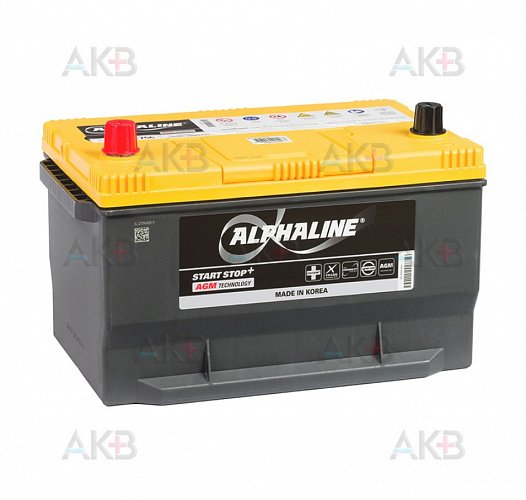 Аккумулятор автомобильный ALPHALINE AGM 65-750 (65-850) 12В 70Ач 750А