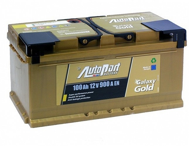 Аккумулятор автомобильный AutoPart Galaxy Gold 6СТ-100 12В 100Ач 900А