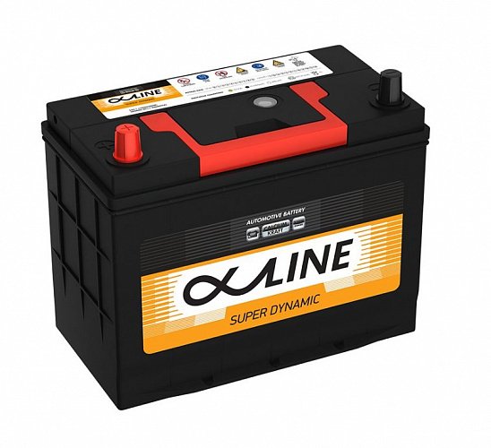Аккумулятор автомобильный AlphaLINE SD 65B24R (52) пр 12В 52Ач 480А