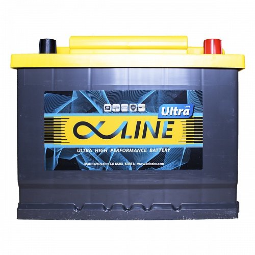 Аккумулятор автомобильный AlphaLINE ULTRA 68.0 L2 (56800) 12В 68Ач 680А