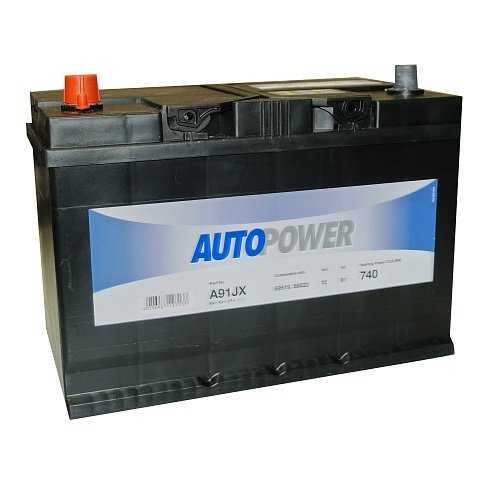 Аккумулятор автомобильный  Autopower A91JX 12В 91Ач 740А