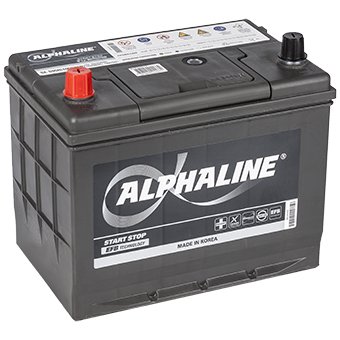 Аккумулятор автомобильный AlphaLINE EFB SE T110 115D31R Start-Stop 12В 80Ач 800А