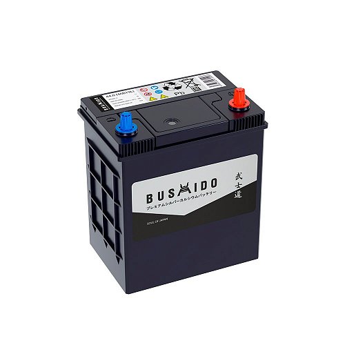 Аккумулятор автомобильный BUSHIDO SJ 44.0 46B19L 12В 44Ач 400А