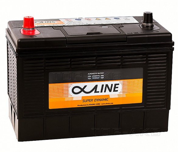 Аккумулятор автомобильный ALPHALINE 31-1000 унив.пол. конус (31-1000)  12В 140Ач 1000А