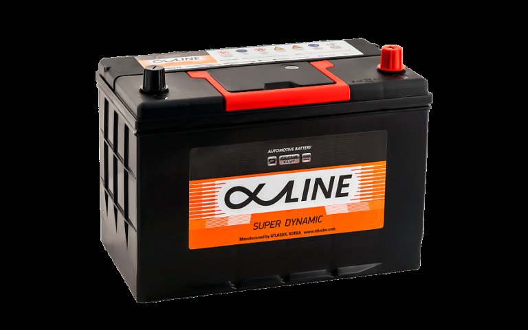 Аккумулятор автомобильный ALPHALINE ST 105D31L (90) 12В 90Ач 750А