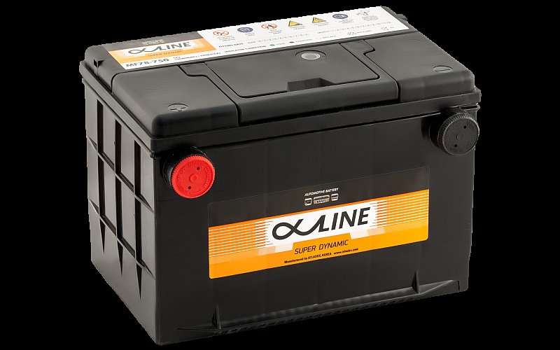 Аккумулятор автомобильный AlphaLINE SD 78-750 (D26) бок 12В 85Ач 750А