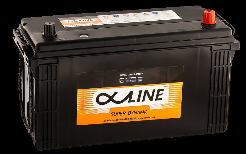 Аккумулятор автомобильный ALPHALINE SD 115E41L (110) оп 12В 110Ач 900А