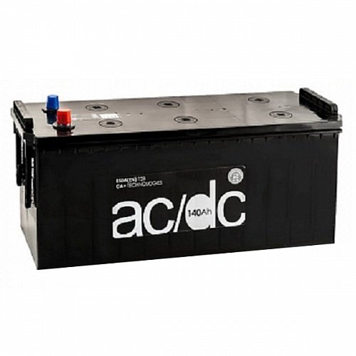 Аккумулятор автомобильный AC/DC 140.4 рос. 12В 140Ач 850А
