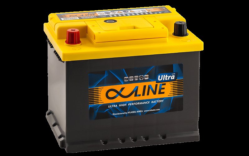 Аккумулятор автомобильный ALPHALINE ULTRA 68.1 L2 (56801) 12В 68Ач 680А