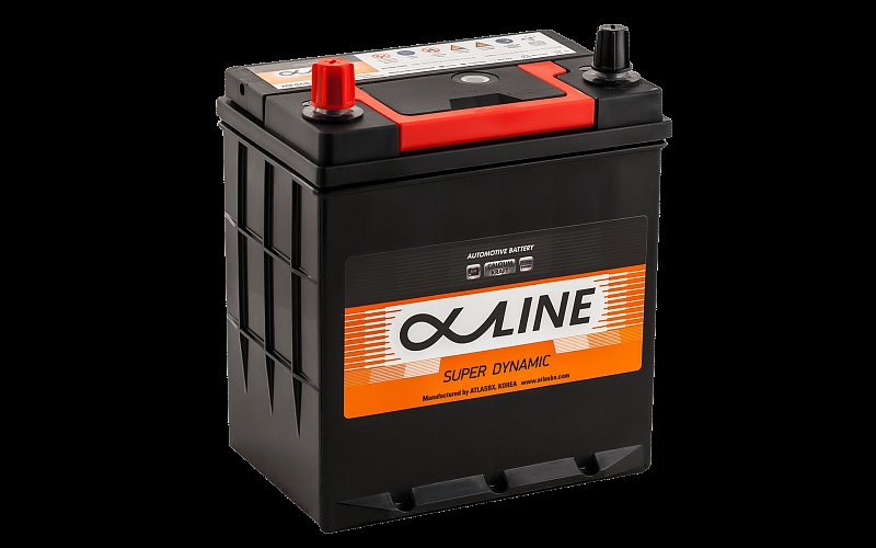 Аккумулятор автомобильный AlphaLINE SD 46B19R (44) пр 12В 44Ач 400А