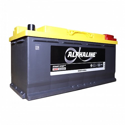 Аккумулятор автомобильный AlphaLINE AGM 105R (AX 60520) 12В 105Ач 950А