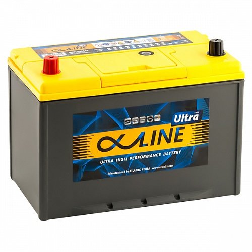Аккумулятор автомобильный AlphaLINE ULTRA 135D31R (105) пр 12В 105Ач 900А