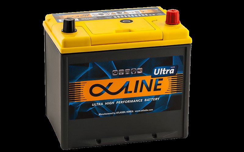 Аккумулятор автомобильный AlphaLINE ULTRA 95D23L (78) обр 12В 78Ач 750А